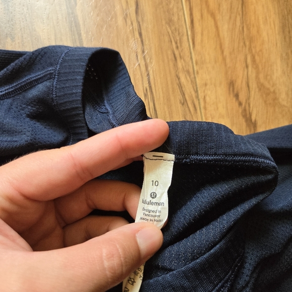 Lululemon Swiftly Tech Long-Sleeve Shirt Size 10 color blue - Picture 3 of 4